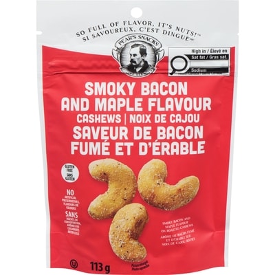 Pear's Snack Smoky Bacon And Maple Flavour Cashews 113 g, $8.40/100g
