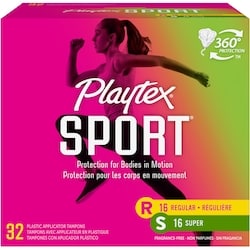 Sport Unscented Athletic Tampons Multipack Regular & Super