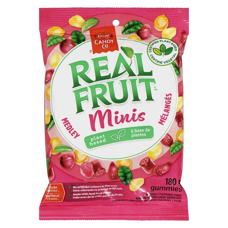 Naturally Flavoured Candy Minis Medley Gummies