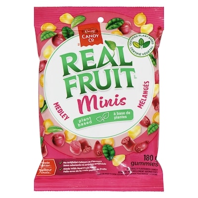 Dare Bonbons naturellement aromatisés minis mélangés gummies 180 g, 1,66 $/100g