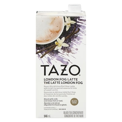 Tazo Black Tea Concentrate London Fog Latte 946 ml, $0.84/100ml