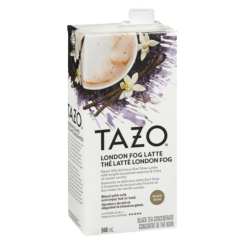 Black Tea Concentrate London Fog Latte