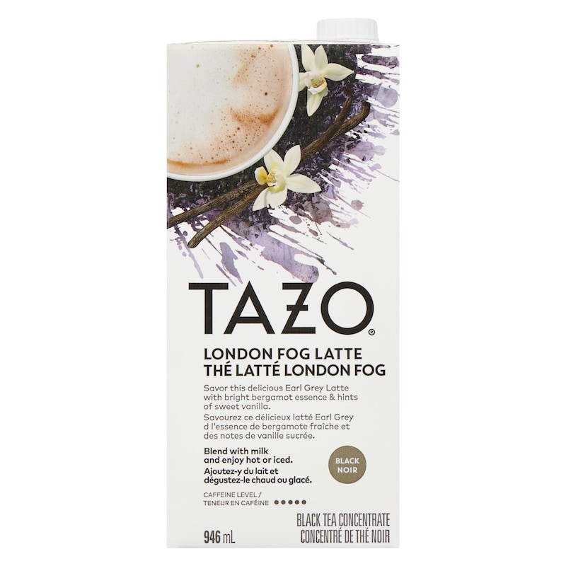 Black Tea Concentrate London Fog Latte