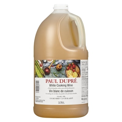 Paul Dupre White Cooking Wine 3.78 l, $0.56/100ml