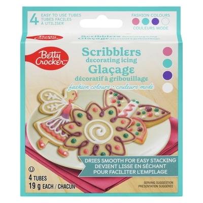 Betty Crocker Scribblers Decorating Icing Fashion Colours 76 g, $6.57/100g