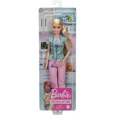 Barbie Poupée infirmiere  1 ea, 16,00 $/1ch