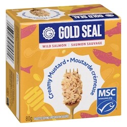 GoldSeal Wild Salmon Creamy Mustard - 80 g | Dominion Stores of