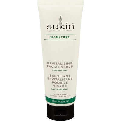 Sukin Signature exfoliant revitalisant pour le visage tous les types de peau 125 ml, 8,79 $/100ml