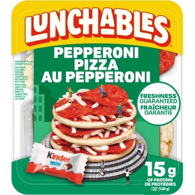 Lunchables Pepperoni Pizza 138 g, $3.26/100g