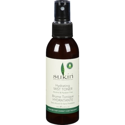 Sukin Hydrating Mist Toner Paraben & Alcohol Free 125 ml, $11.19/100ml