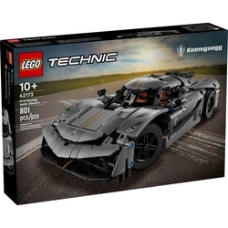 LEGO Technic Koenigsegg Jesko Absolut Gray Hypercar 42173 1 ea, $45.50/1ea