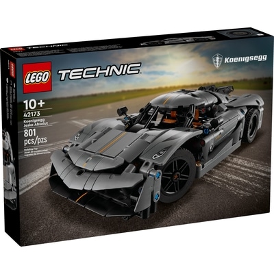 LEGO Technic Koenigsegg Jesko Absolut Gray Hypercar 42173 1 ea, $51.00/1ea