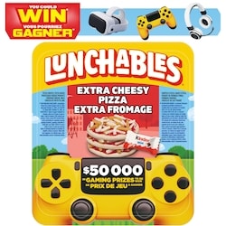 Lunchables Extra Cheesy Pizza 135 g, $2.22/100g