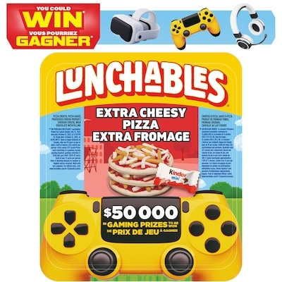 Lunchables Extra Cheesy Pizza 135 g, $3.33/100g