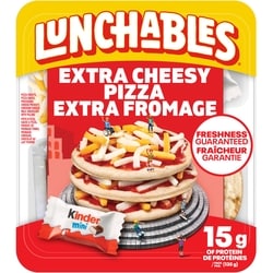 Lunchables Extra Cheesy Pizza 135 g, $3.15/100g
