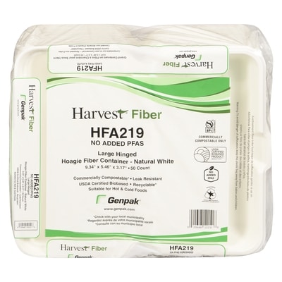 null Hoagie Container, Large 50 ea, $0.37/1ea