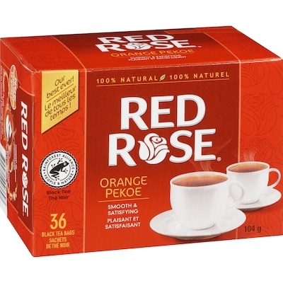 Sachets de thé noir orange pekoe