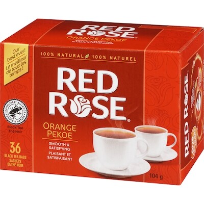 Sachets de thé noir orange pekoe