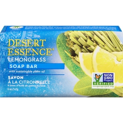 Desert Essence Soap Bar Lemongrass 142 g, $4.22/100g