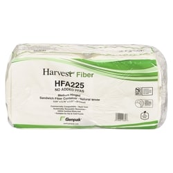 null Sandwich Container, Medium Hinged 50 ea, $0.27/1ea