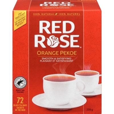 Red Rose Orange Pekoe Black Tea 72 ea, $0.09/1ea