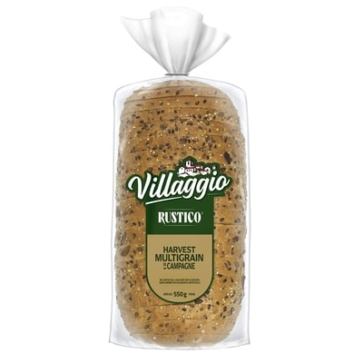 Villagio Rustico™ Harvest Multigrain Bread 550 g, $0.82/100g