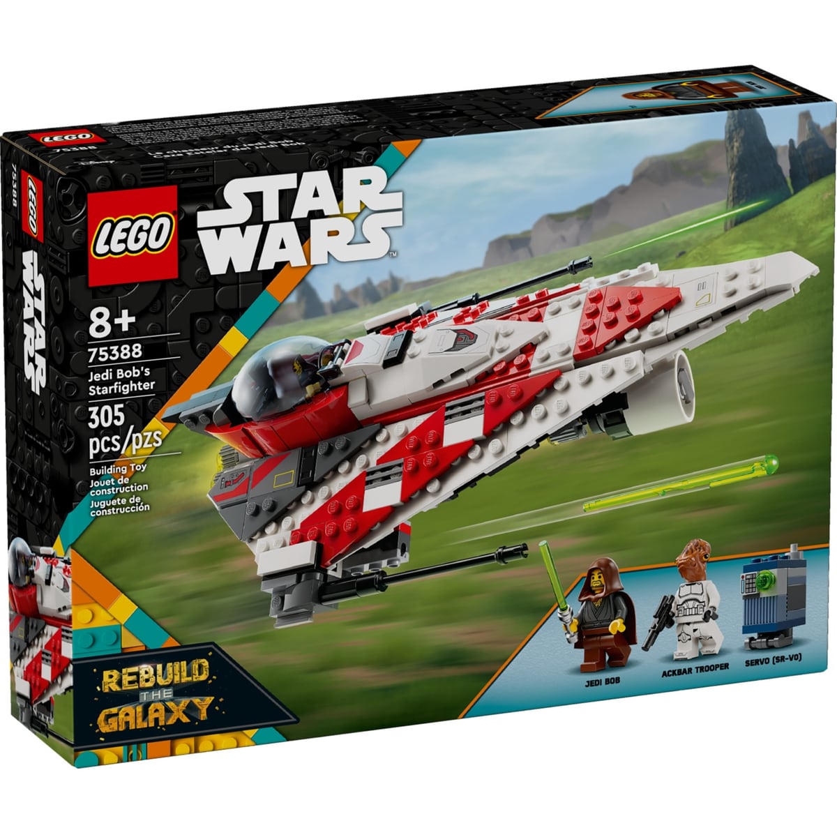 LEGO Star Wars Jedi Bob's Starfighter 75388 1 ea, $50.00/1ea
