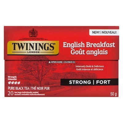 Thé noir pur goût anglais fort