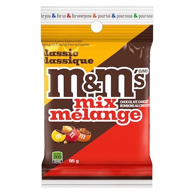 M&M's Chocolate Candies Classic Mix 95 g, $3.67/100g