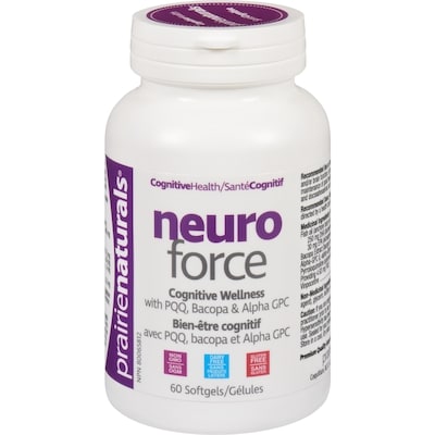 Prairienaturals Cognitive Health Neuro Force 60 ea, $0.67/1ea