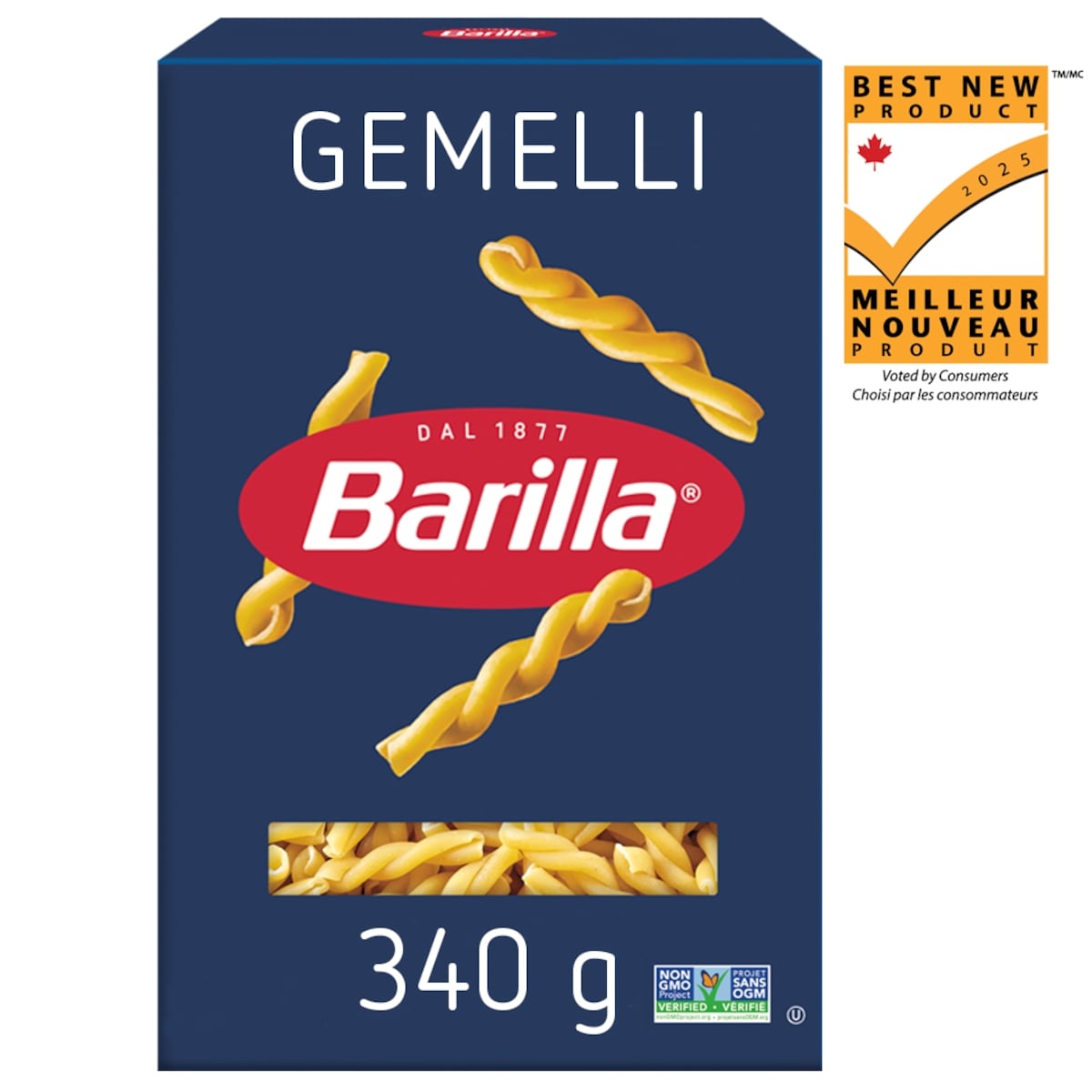 Barilla Gemelli Pasta 340 g, $0.94/100g