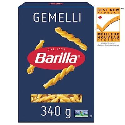 Barilla Gemelli Pasta 340 g, $0.88/100g