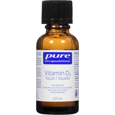 Pure Encapsulations Vitamin D₃ Liquid 1 ea, $29.99/1ea