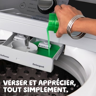 Détergent à lessive liquide avec Aroma Boost, parfum Brise nocturne, compatible avec les laveuses HE, 61 brassées, 2,60 L (88 oz liq.)