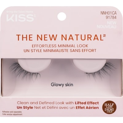 Kiss The new natural demi-cils glowy skin 1 ea, 9,99 $/1ch