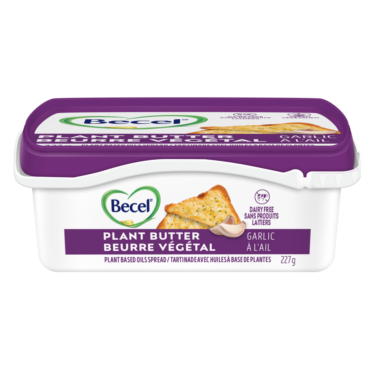 Becel Plant Butter Garlic 227 g, $1.45/100g
