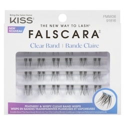 Falscara Feathery & Wispy Clear Band Wisps
