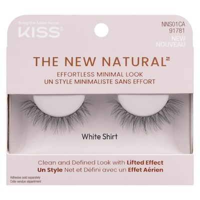 Kiss The New Natural Lashes White Shirt 1 ea, $9.99/1ea