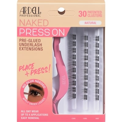 Ardell Naked press on pre-glued underlash extensions natural 1 ea, 29,99 $/1ch