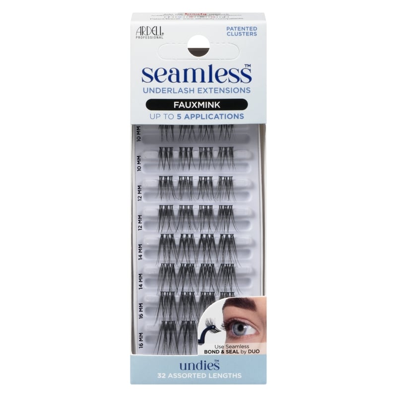 Seamless Undies Underlash Extensions Faux Mink