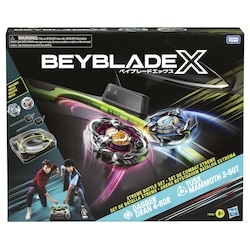 Hasbro Beyblade X Set de combat Xtreme avec arène Beystadium, 2 toupies à rotation droite, 2 lanceurs 1 ea, 70,00 $/1ch
