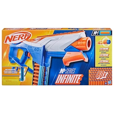 Hasbro Nerf N Series Infinite Blaster and 80 N1 Darts 1 ea, $50.00/1ea