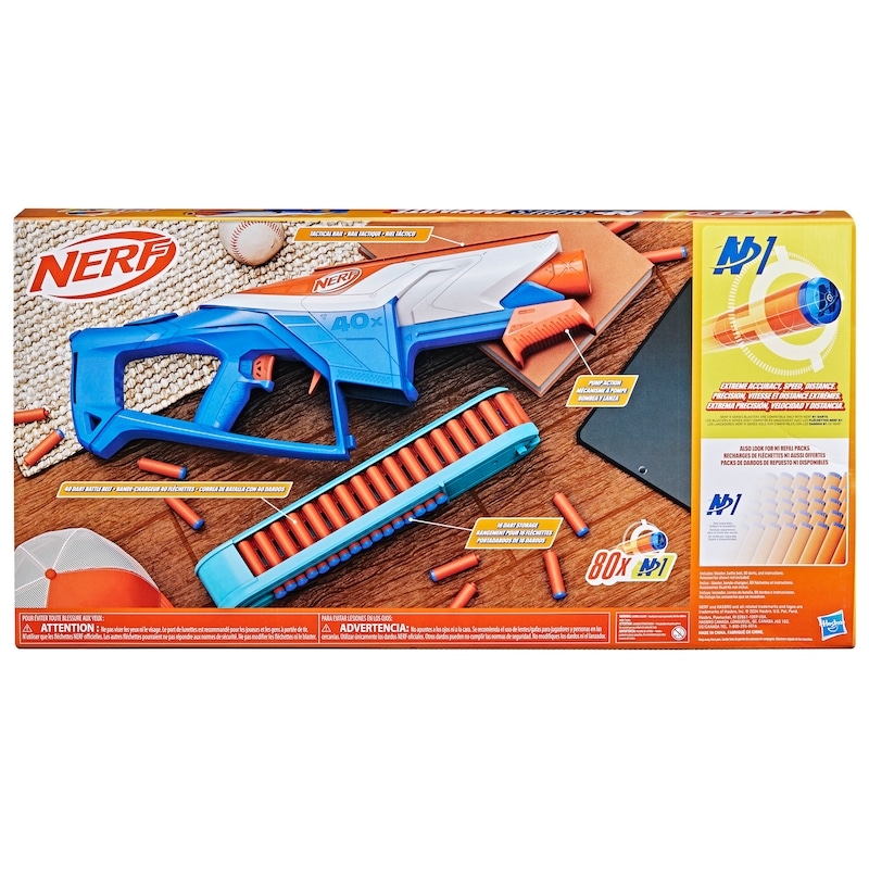 Nerf N Series Infinite Blaster and 80 N1 Darts