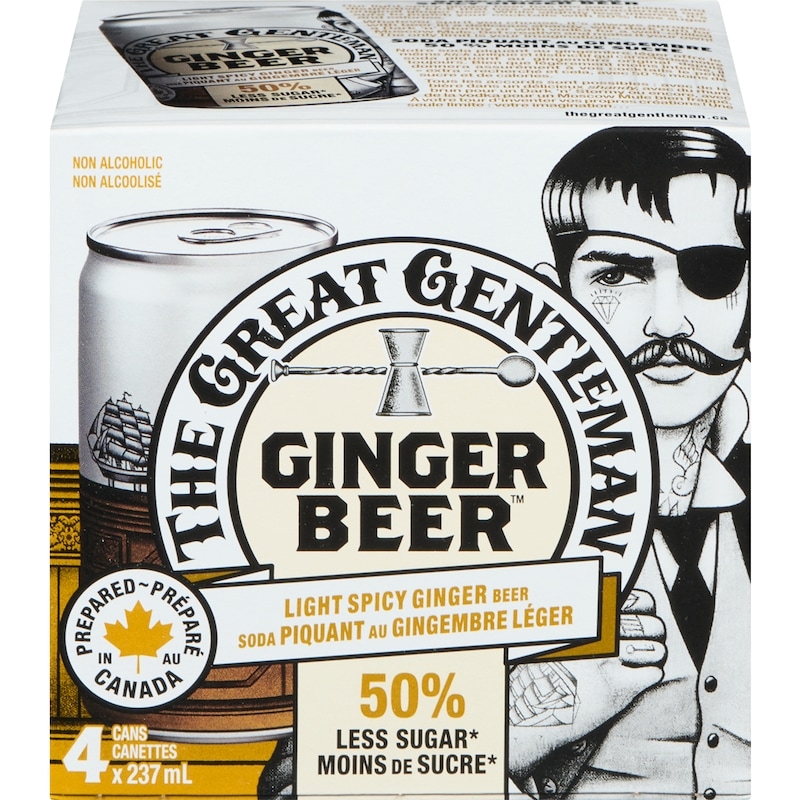The Great Gentleman Light Spicy Ginger Beer - 948 ml | No Frills