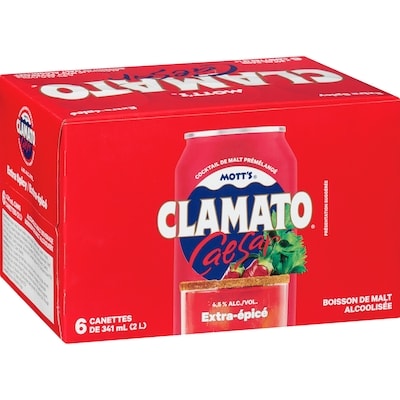 Caesar boisson de malt alcoolisée extra-épicé caisse (Pièce d’identité requise au moment du ramassage)