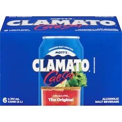 Mott's Caesar The Original, Case (ID required at pick-up) 6x341.0 ml, $0.73/100ml