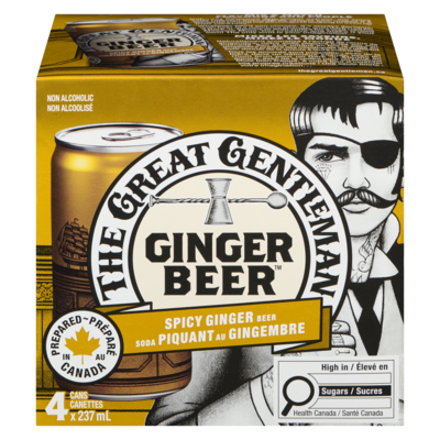 The Great Gentleman Soda piquant au gingembre 948 ml, 0,82 $/100ml
