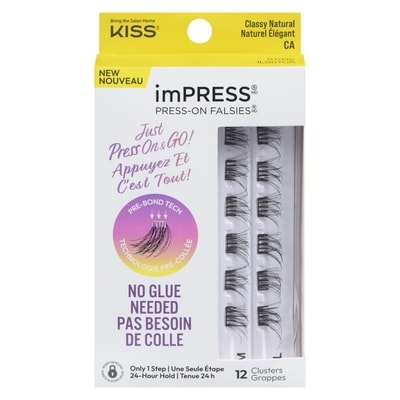 Kiss Impress Press-On Falsies Classy Natural 1 ea, $16.99/1ea