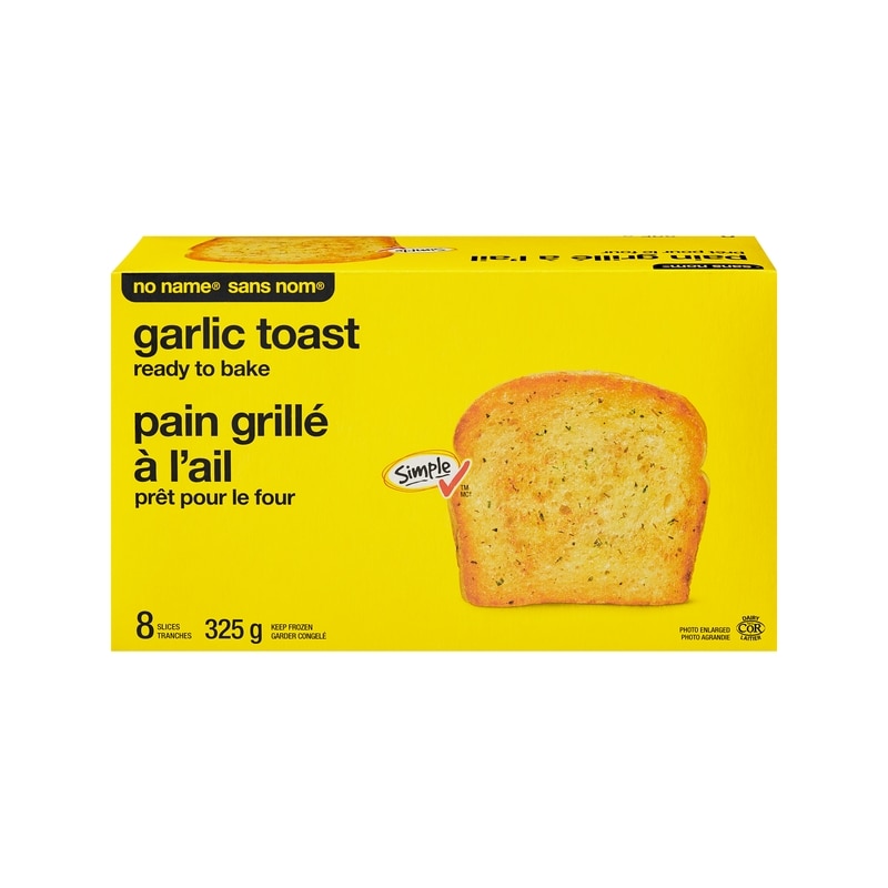 Ready to Bake Sliced Garlic Toast