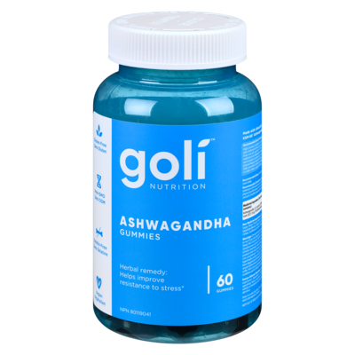 Goli Nutrition Ashwagandha Gummies 60 ea, $22.99/1ea